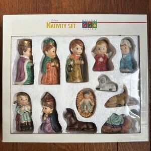 Holiday Living Nativity Set 12-Piece